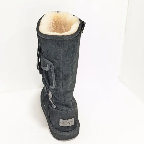 UGG Cargo Suede And Shearling Boots - Picture 12 of 16